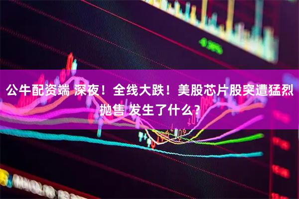 公牛配资端 深夜！全线大跌！美股芯片股突遭猛烈抛售 发生了什么？